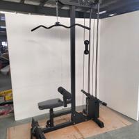 Lat machine pulley semi pro pacco pesi+free weight