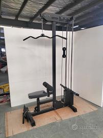 Lat machine pulley semi pro pacco pesi+free weight