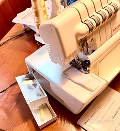 Singer Ultralock 14U555 tagliacuci - griffe nuove
