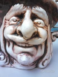 Vaso - brocca- in ceramica santi