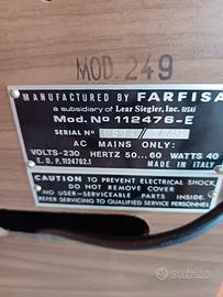 ORGANO ELETTRONICO FARFISA 429 OR-HO