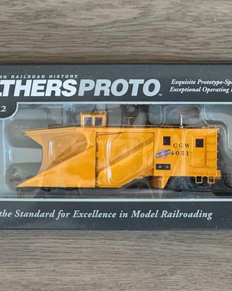 Treno Servizio WalthersProto Snowplow C&NW #4051