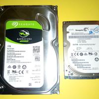 Unità di archiviazione 2.5” e 3.5” interni/esterni