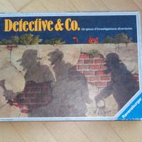 Gioco da tavolo vintage Detective e Co