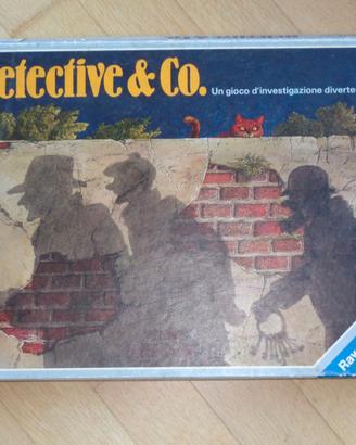 Gioco da tavolo vintage Detective e Co