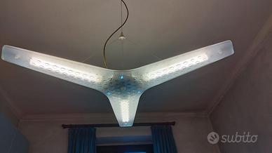 LAMPADARIO DESIGN AIRCON per LUCEPLAN di W. Sluis