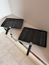 Set 2 pz Leccarde da forno con griglie