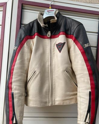 Giacca moto dainese in pelle TG 42