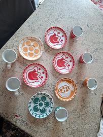 Tazzine caffè con piattino thun
