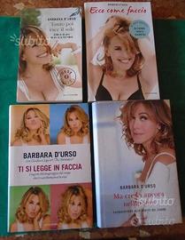 Blocco 4 libri Barbara D'Urso