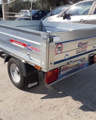 Rimorchio/Carrello Cresci Rimorchi B3 S.A. 450 Kg