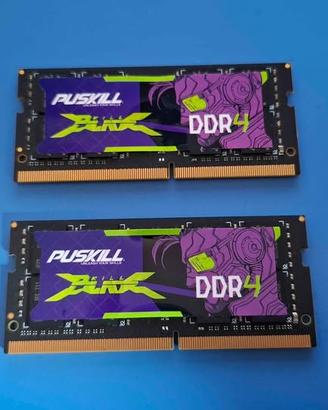 32 Gb Memoria Ram DDR4 3200Mhz Sodimm Notebook Lap