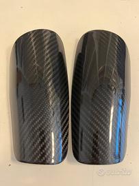 Parastinchi Calcio in Fibra di Carbonio tg. M