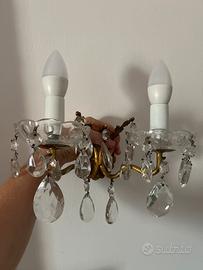Applique vintage - lampada da parete classica