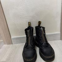 Dr. Martens Jadon platform con zip frontale