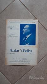 spartito piscatore e pusilleco 