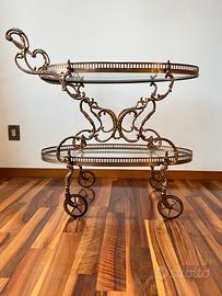 Carrello Bar Ottone Vintage