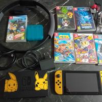 Nintendo Switch Edizione Pikachu & Eevee con 6 gio