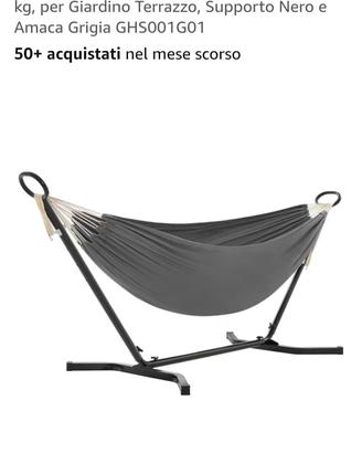 amaca con sostegno nuova 