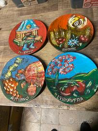 Piatti in terracotta