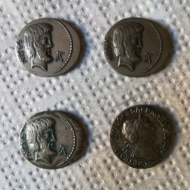 Monete romane collezione Parmalat Mister Day '80