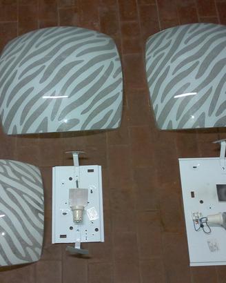 3 plafoniere quadre