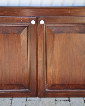 Sportelli in legno con telaio