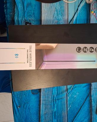 lampada terra led mille colori con telecomando