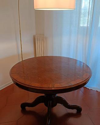 Tavolo rotondo stile classico allungabile