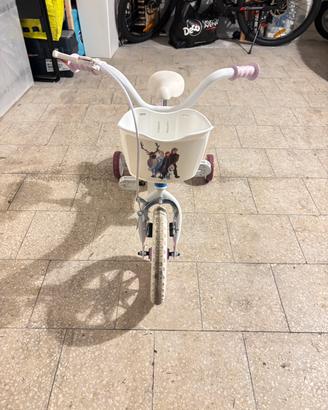 Bici di Frozen taglia 12 per bambina