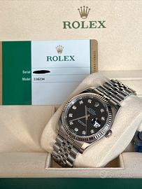 Rolex date just ref 116234 brillanti