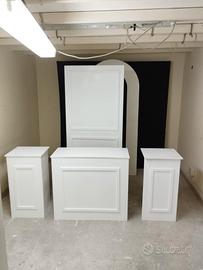 set boiserie con parete