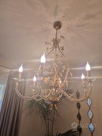 lampadario  nuovissimo in cristallo