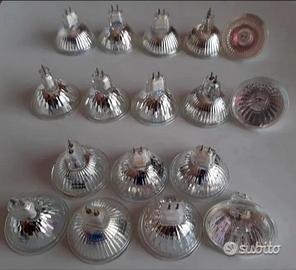 26 lampadine dicroiche alogene faretti