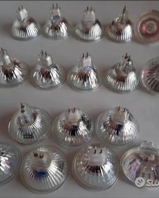 26 lampadine dicroiche alogene faretti