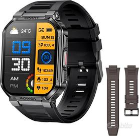 Smartwatch Uomo Donna con Effettua o Risposta Chia