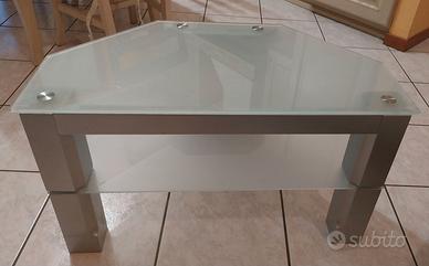 Tavolino in vetro temprato