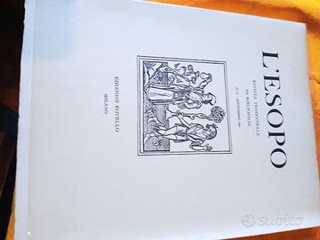 L'Esopo,rivista di bibliofilia