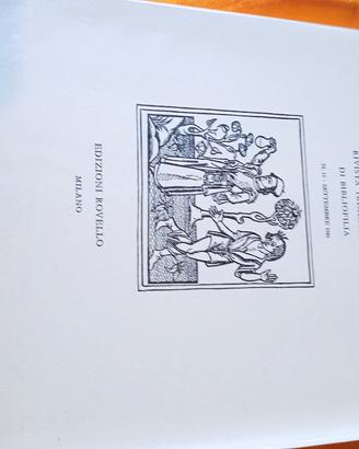 L'Esopo,rivista di bibliofilia