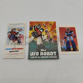 ADESIVI GOLDRAKE UFO ROBOT 3PZ