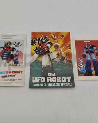 ADESIVI GOLDRAKE UFO ROBOT 3PZ