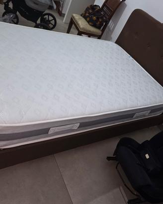 letto una piazza e mezza con materasso da 22 cm