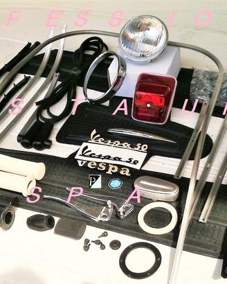 Kit Ricambi Vespa 50 FAROTONDO Allungata Unificata