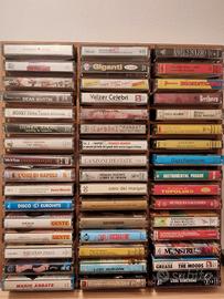 grande lotto di musicassette 