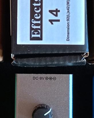  effetto per chitarra elettrica noise gate