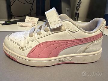 Puma Rebound Joy Low bambina–bianco e rosa – tg 34