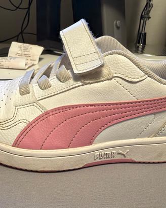 Puma Rebound Joy Low bambina–bianco e rosa – tg 34