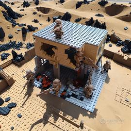 set militare costruzioni con mattoncini 