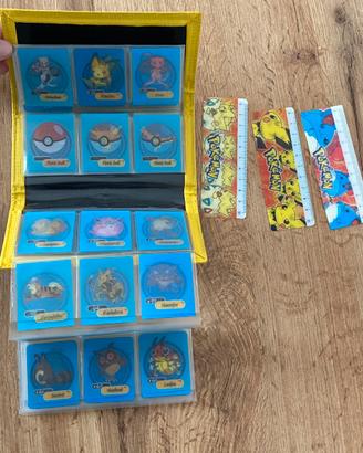 Carte lenticolari Pokémon Yoga + astuccio e Mew