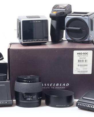 FOTOCAMERA MEDIO FORMATO HASSELBLAD H6D-50C+80 2.8